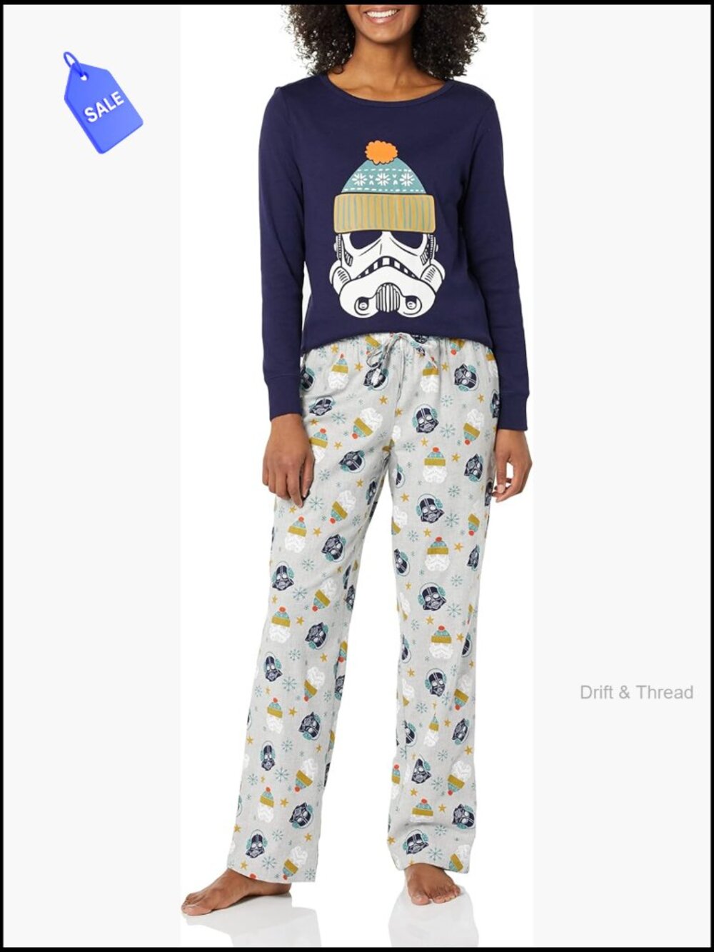 Women's Flannel Pajama Set, Snug Fit Cotton Sleepwear